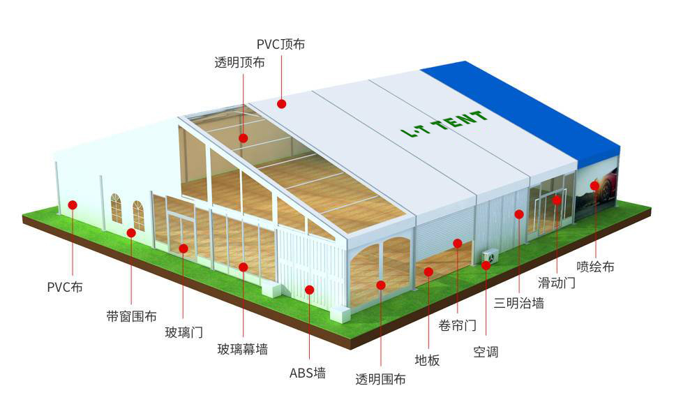 靈通展覽篷房提供一站式供應服務